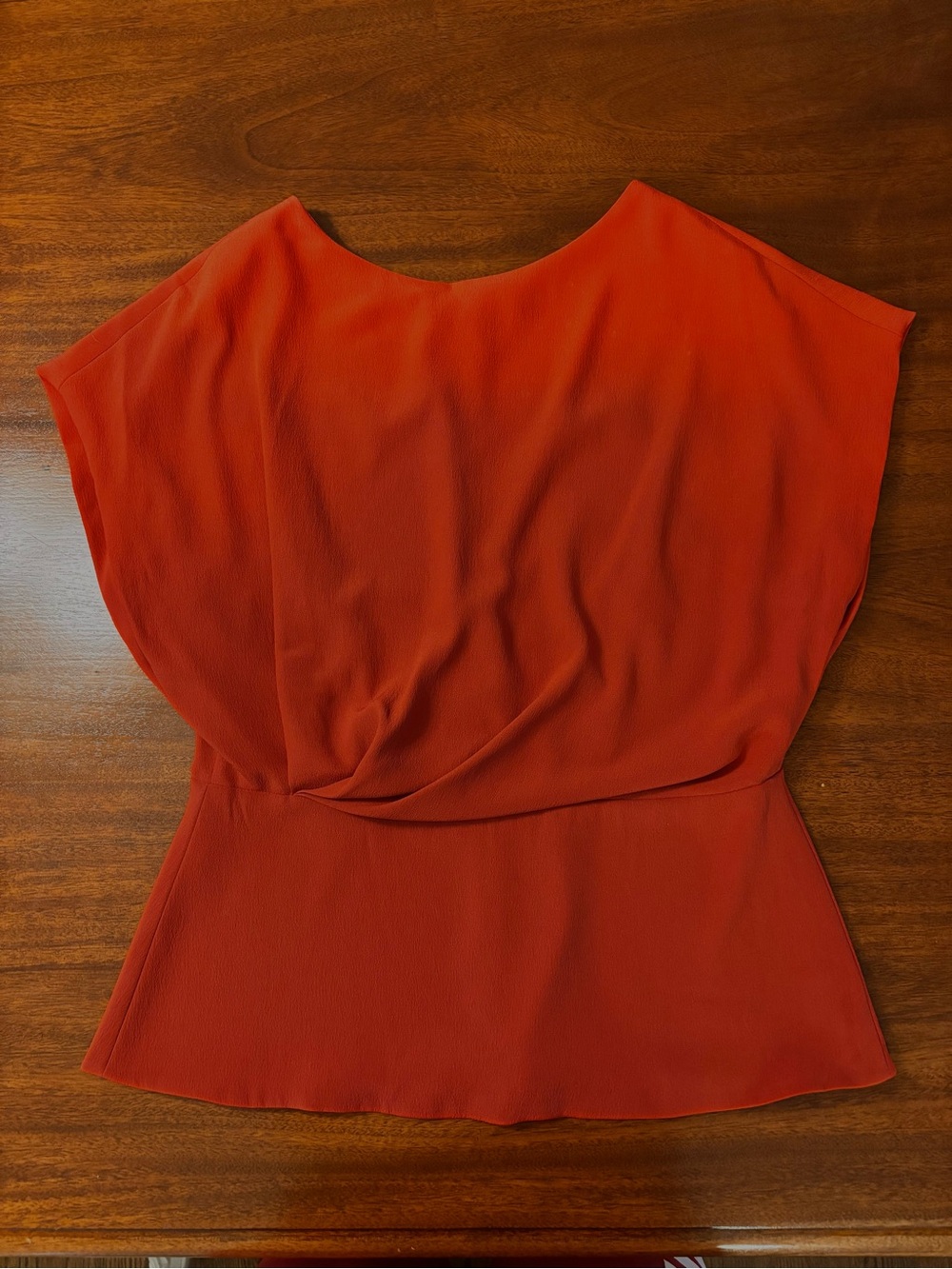 LIKE NEW: M.M. LaFleur Nejvi Draped Waist Top